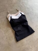 Kit 3 peças Regata Blusinha Suplex Bojo Decote Feminina Regatinha Básica Alcinha - Imagem 46