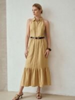 MOTF PREMIUM VESTIDO DE BABADO DE LINHO - Imagem 4