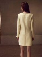 MOTF PREMIUM VESTIDO COM BOLSO GUARNECIDO DE PÉROLAS FALSAS - Imagem 3