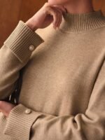 MOTF PREMIUM CONJUNTO DE TOP COM GOLA SEPARADA E CALÇA COM CORDÃO NA CINTURA - Imagem 9