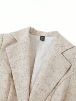 Ellevyn Conjunto de 2 Peças Jaqueta e Calça Elegante para Uso Diário Feminino - Imagem 7