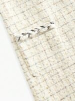 MOTF PREMIUM VESTIDO COM BAINHA EM TWEED CONTRASTANTE - Imagem 12