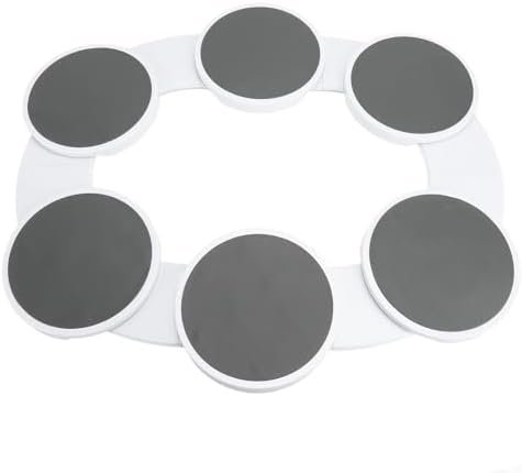 3121PoVensL._AC_.jpg Luocute Bandeja Giratória para Alimentos, Mesa Giratória de 360 graus Com Faixas Deslizantes para Mesa de Jantar, Cozinha, Festa, Reunião de Família, Piquenique, Leve, | .br - Imagem 1