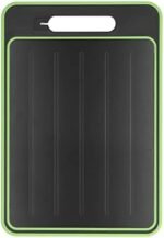 Tábua de cortar multifuncional 4 em 1 para cortar, descongelar, moer e afiar, tábua de corte dupla face para cozinha | .br