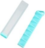 Bandejas de gelo Bandejas fáceis de liberação de moldes de cubo de gelo quadrado multifuncional para coquetéis de cozinha Abs plástico cubo de gelo freezer bandejas de gelo | .br - Imagem 6