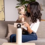 Ringo Garrafa de água isolada | Garrafa de água MagSafe compatível com suporte de telefone | Garrafa de água de aço inoxidável com suporte magnético para tripé de telefone | Quente para 12H, fria para | .br - Imagem 2