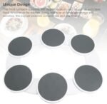 Luocute Bandeja Giratória para Alimentos, Mesa Giratória de 360 ​​graus Com Faixas Deslizantes para Mesa de Jantar, Cozinha, Festa, Reunião de Família, Piquenique, Leve, | .br - Imagem 6