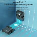 AIPER Robô de piscina Seagull Pro, sistema de quatro motores, navegação WavePath, tempo de trabalho de 150 minutos, aspirador de pó de piscina sem fio, ideal para piscinas de até 150 m² de tamanho | .br - Imagem 4