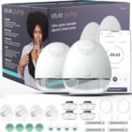 Elvie - Bomba de amamentação dupla, vestível com aplicativo, a menor e mais silenciosa, portátil, mãos livres e discreta, automatizada com quatro configurações personalizadas  .br: Papelaria e Escritório