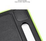 Tábua de cortar multifuncional 4 em 1 para cortar, descongelar, moer e afiar, tábua de corte dupla face para cozinha | .br - Imagem 8