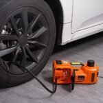 VEVOR Macaco de carro elétrico, 5 toneladas/4999 kg hidráulico com bomba inflável embutida e luz de LED, macaco portátil para carro para SUV MPV Sedan, pneus de troca de caminhão, reparo de garagem  .br: Ferramentas e Materiais de Construção - Imagem 8