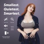 Elvie - Bomba de amamentação dupla, vestível com aplicativo, a menor e mais silenciosa, portátil, mãos livres e discreta, automatizada com quatro configurações personalizadas  .br: Papelaria e Escritório - Imagem 3